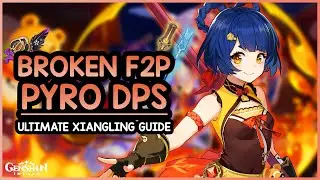 INSANE F2P DAMAGE - Xiangling Build/Guide • Artifacts, Weapons, Teams, Showcase | Genshin Impact