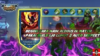 Aldous build full hijau|Full Damage |500 stack||2022