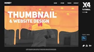 Photoshop Tutorial: Thumbnail Design & Website design by Swerve™