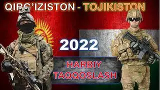 Tojikiston va Qirg'iziston harbiy solishtirish | Qirg'iziston va Tojikiston harbiy taqqoslash | 2022