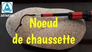 Noeud de chaussette, canne à coup