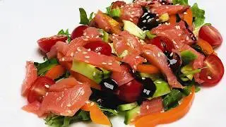Salmon and Avocado Salad