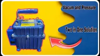 Vacum Pump and pressure pump two in one solution ac fridge technician