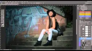 SPEEDART // SPEEDRETOUCH // ON THE STAIRS