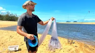 12 Hour River Mouth Fishing Challenge - How Many Species Can I Catch?