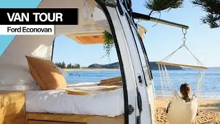 VAN TOUR l AWESOME FORD ECONOLINE VANCONVERSION TRAVELS AUSTRALIA
