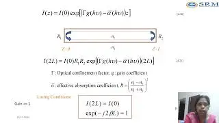 Lasing condition and modes