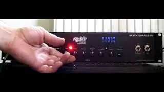 VICTOR CUSTOM WORKSHOP BLACK ORANGE 50 tube guitar head demo