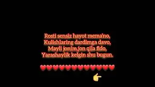 sevgi haqida sher /Maruf shoyir