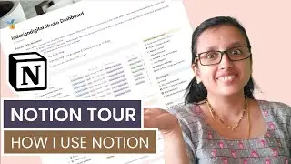 My Notion Tour | How I use Notion to organize my life and work | Plan with me in Notion