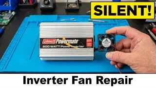 Coleman 200 Watt Inverter Fan Repair