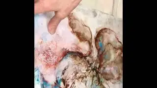 Keeping Encaustic wax off sides and back of substrate