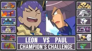Pokémon Champion's Challenge: LEON vs PAUL