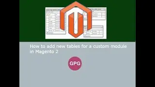 How to add new tables for a custom module in Magento 2