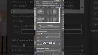 V-Ray Render Setup Part 4: Render ELEMENTS.  