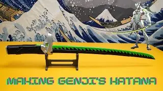 3D Printed Genji's katana From Overwatch
