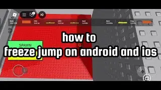 how to freeze jump on android and ios