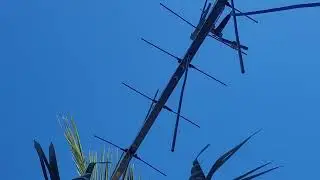 RS44 satellite reception on homebrew antenna rotator and antenna! #hamradio #satellites
