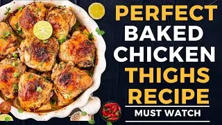 Crispy Baked Chicken Thighs Recipe