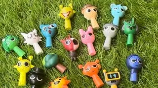 Unboxing incredibox Sprunki Character Statues , Sprunki Toys , 