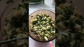 Пирожки с яйцом и зеленым луком