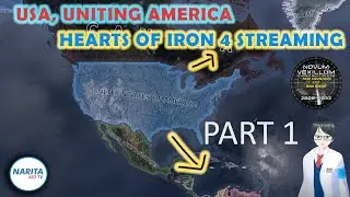 【HOI4】Uniting America #1 - Novum Vexillum USA【Narita MD】