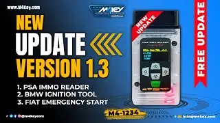 How to Update M4K Psa Immo Reader Emergency Start VERSION 1.3