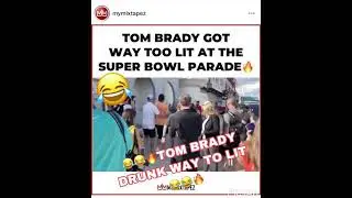 😱😂❗️TOM BRADY DRUNK OUT HIS PANTS 😂😂😱