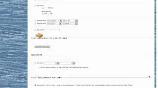 How to Set Test Options