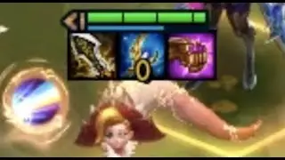 This Zoe build made Daisy AOE crit for 2737 DMG... insane