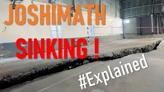 Land Subsidence, Land Sinking, Buildings cracking | #Joshimath #Uttarakhand #sinking | Latest