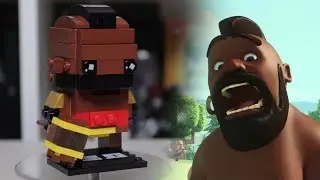 HOG RIDER LEGO Clash of Clans [Brickheadz MOC instruction]