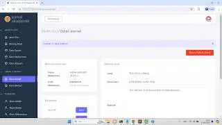 🔴🌟Aplikasi Manajemen Jurnal Akademik Menggunakan Laravel
