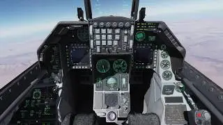 DCS World F-16C運用UFC設定TACAN