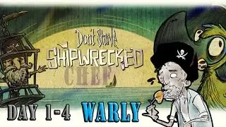 Don't Starve SW - Shipwrecked Chef (Day 1-4.)