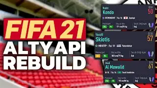 MUHTEŞEM BEBELER!! SKİOTİS..KONDO.. // FIFA 21 ALTYAPI REBUILD KARİYER MODU