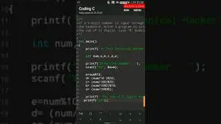 #41 Calculate the sum of 5-digits by using % module for beginners 