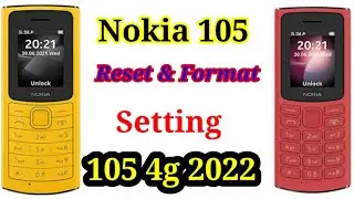 Nokia 105 4G 2021 Reset and format Setting]Make Mobile setting