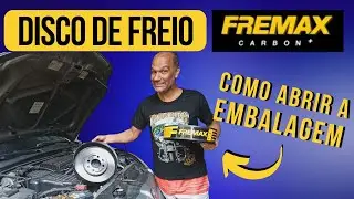 DISCO DE FREIO FREMAX - Como ABRIR a Embalagem de Discos de Freio - Disco de Freio HONDA CIVIC - FVM