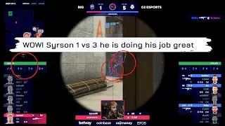 AMAZING! WOW!!! Syrson 1 vs 3 he is doing his job great | Blast