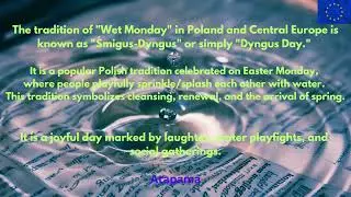 Wet Monday | Smigus Dyngus | Dyngus Day 🌊💦