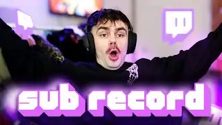 IK VERBRAK HET NEDERLANDSE SUB RECORD OP TWITCH - Streamhighlights