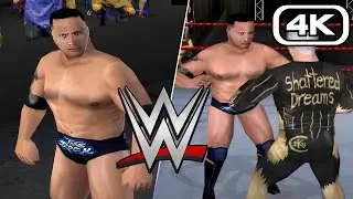WWF Attitude 4K Dreamcast Season Mode The Rock PT 1 - WWE