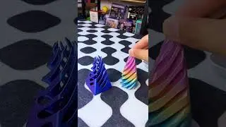 3D Printed Spiral Cone Fiddle.fun toy,do you like it? 