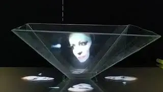 офигенная  3D галограмма своими руками.