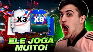 VEIO MUITA CARTA!! TIREI 11 DA NOVA PROMO E CONSEGUI UM CAMPEÃO DA COPA NO BANQUETA!!