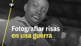 El fotógrafo mexicano que retrató las sonrisas en una guerra en África