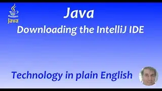 Installing the IntelliJ IDE