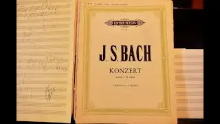 J. S. Bach Modular, concerto d-minor BWV 1052, 3. movement