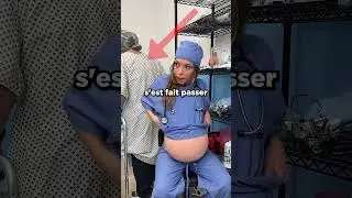 She pretends to be pregnant 😱